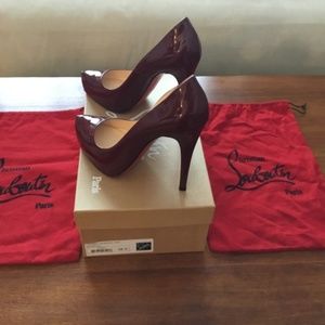 Christian Louboutin Red Rolando Platform Pump